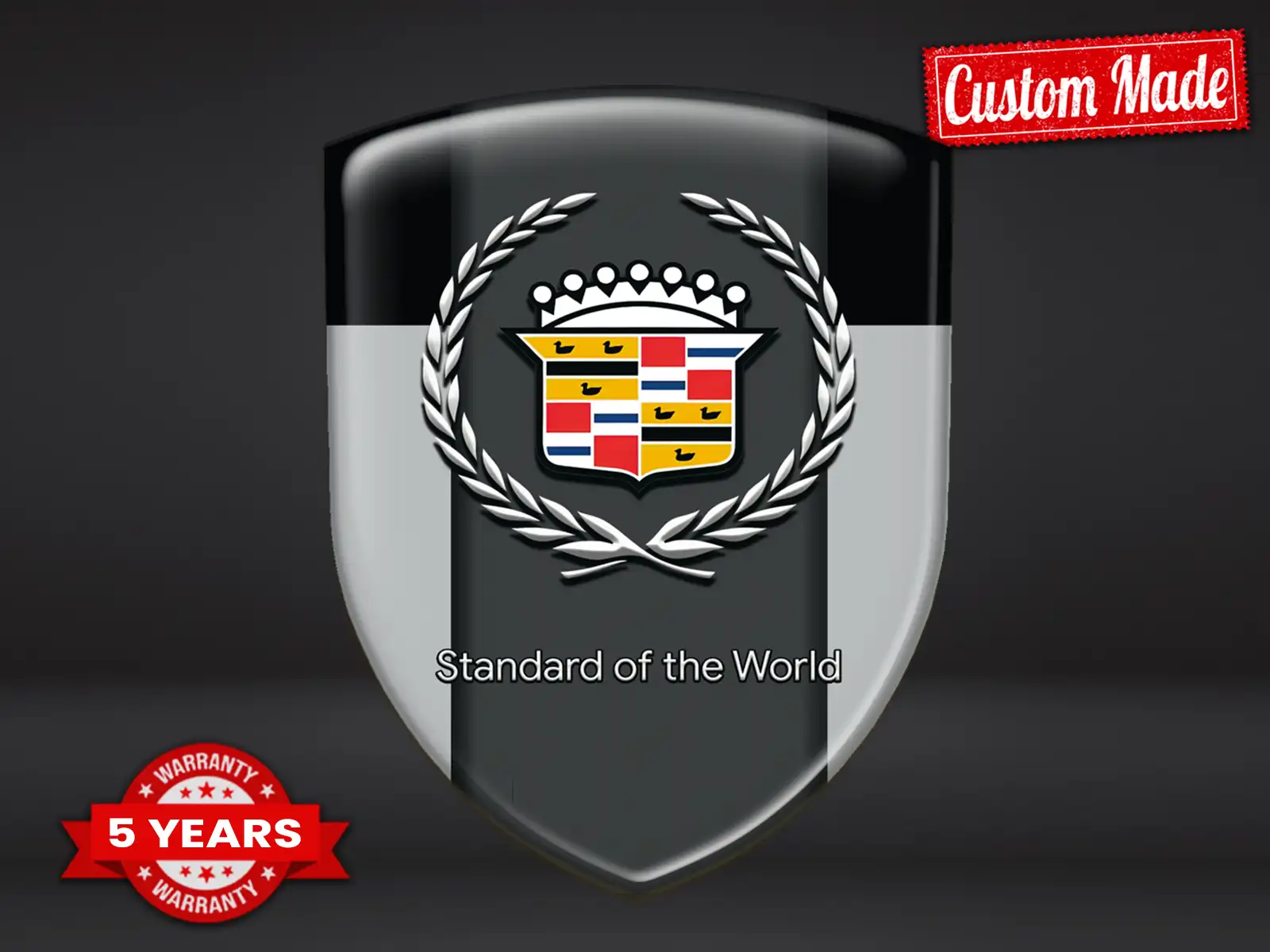 Cadillac Logosticker Pro Max Stilvoll Design Auto